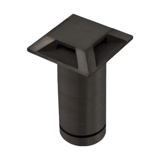 Vrsabeam brass  VB-08-BL-2700   square quad slot flange in black finish
