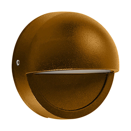 Vista  SL-4243-DZ-150-W-G4   SL-4243 Oval Step Light Dark Bronze G4 1.5W Step and Wall Mount Aluminum