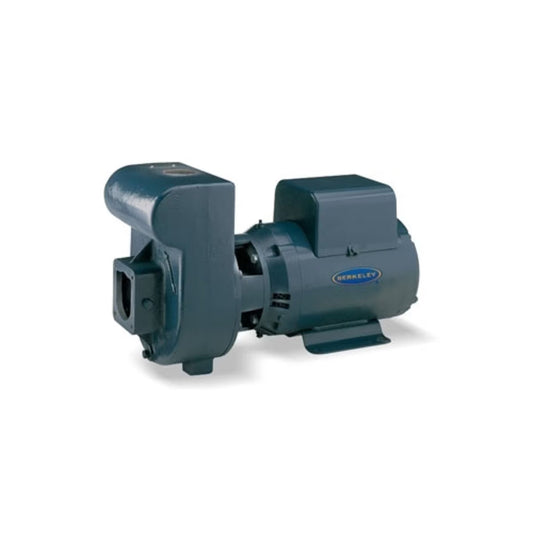 Berkeley LTH High Head Centrifugal Pump Self-Priming 3 HP 230v 1 Phase Cast Iron  S40094