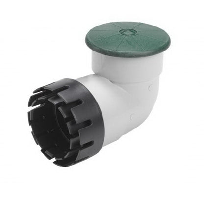 4 in. Pop-Up Valve W/ Elbow & Adapter Green Rb