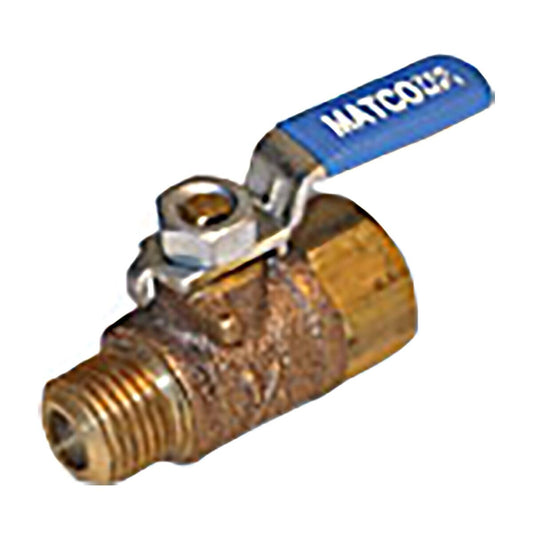 Matco-Norca Ball Valve Cast Bronze 1/8 in. x 1/4 in. Male x Female