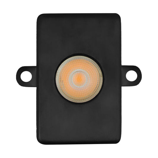 MINI-BEAM-3000-200-BK  Mini Beam 3 watt 3000K 8-15VAC/DC IP68 BLACK 90/200 Shield