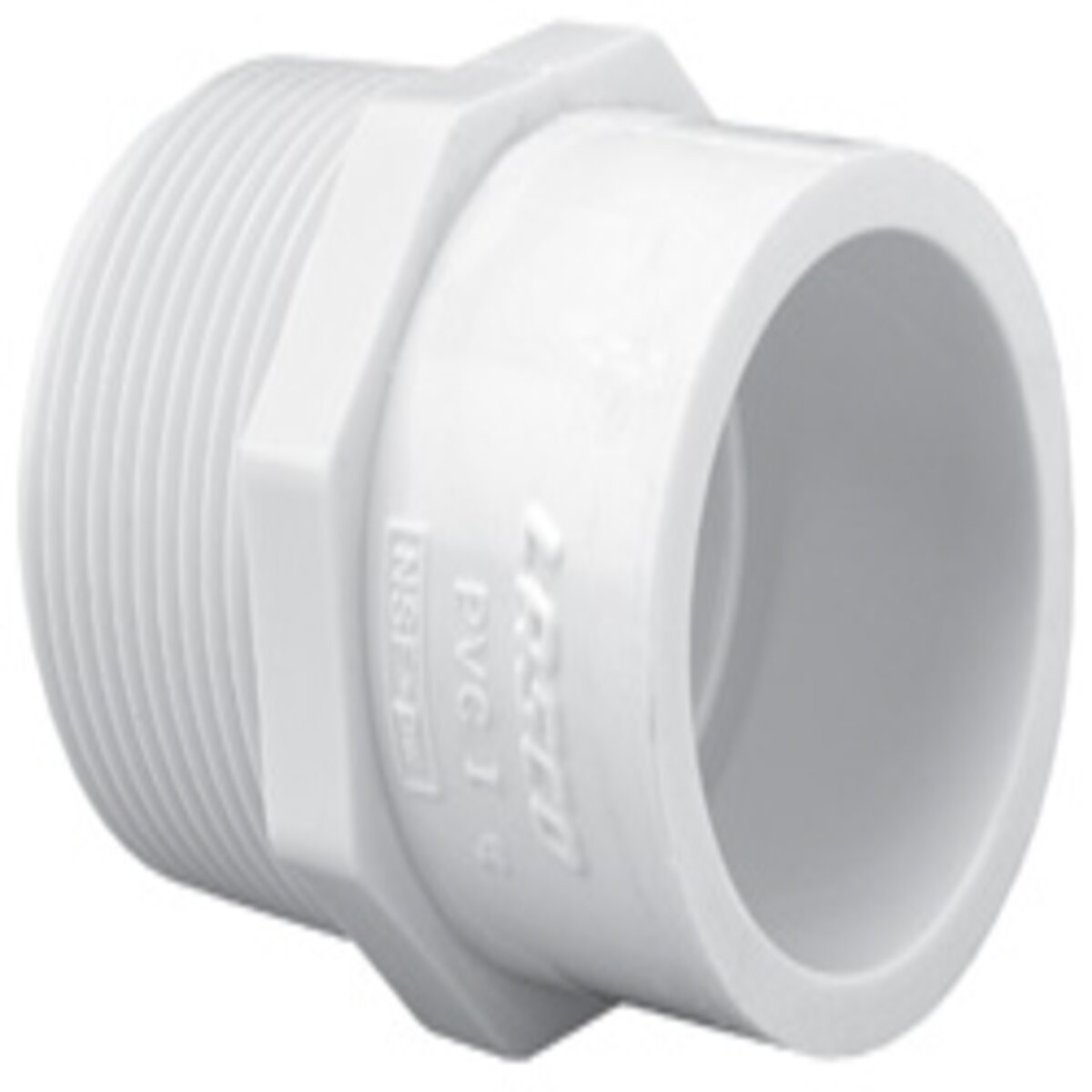436-102L -Lasco Sch 40 PVC Reducing Male Adapter 3/4 in. x 1 in. MIPT x Socket