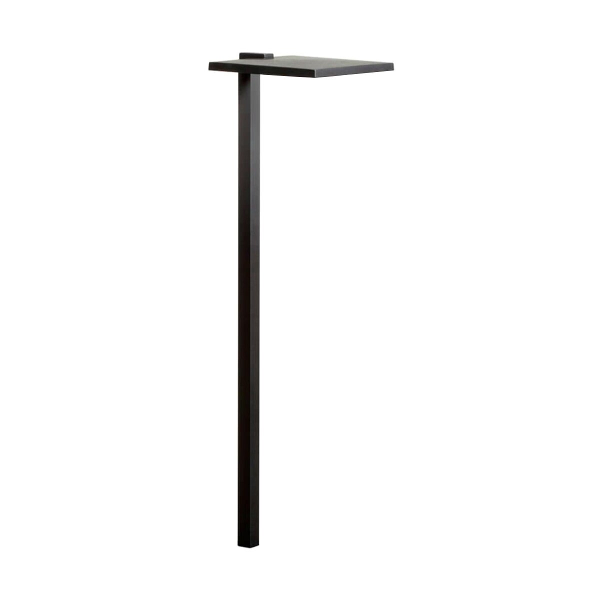 Kichler16196BKT27   6 in. Shallow Shade Path Light Black Finish 2700K LED