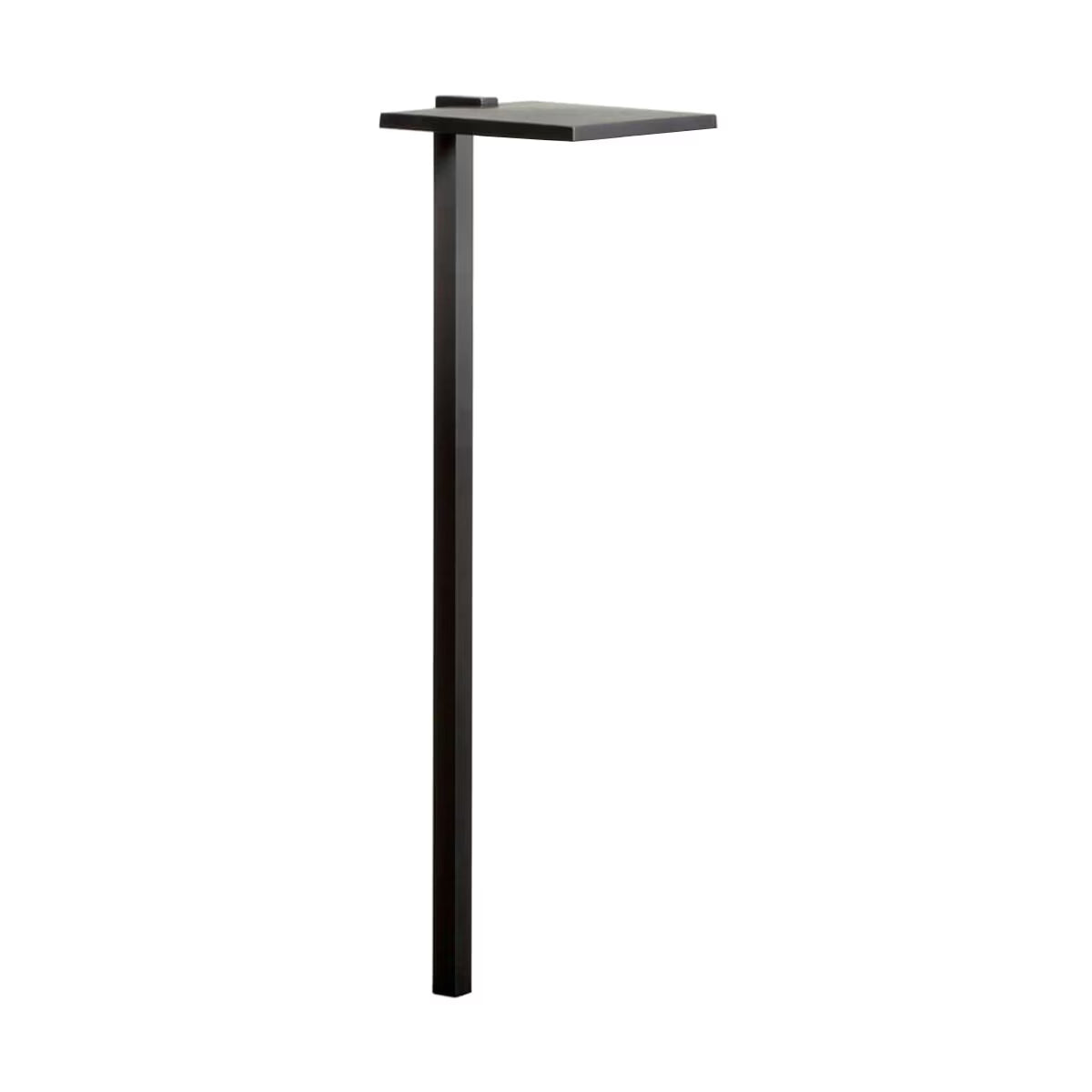 Kichler 16196BKT30  6 in. Shallow Shade Path Light Black Finish 3000K LED