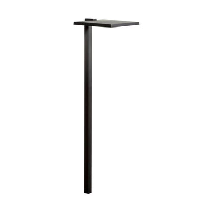 Kichler 16196BKT30  6 in. Shallow Shade Path Light Black Finish 3000K LED
