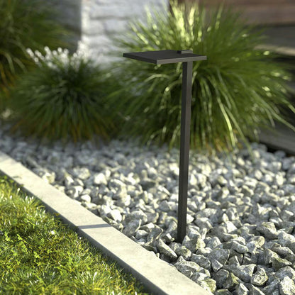 Kichler 16196BKT30  6 in. Shallow Shade Path Light Black Finish 3000K LED