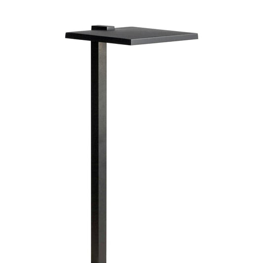 Kichler 16197BKT30  8 in. Shallow Shade Path Light Black Finish 3000K