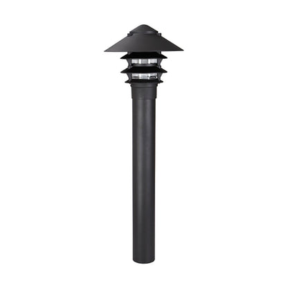 Vista BR-9226-B-150-W-G4  Bollard Light Aluminum Black
