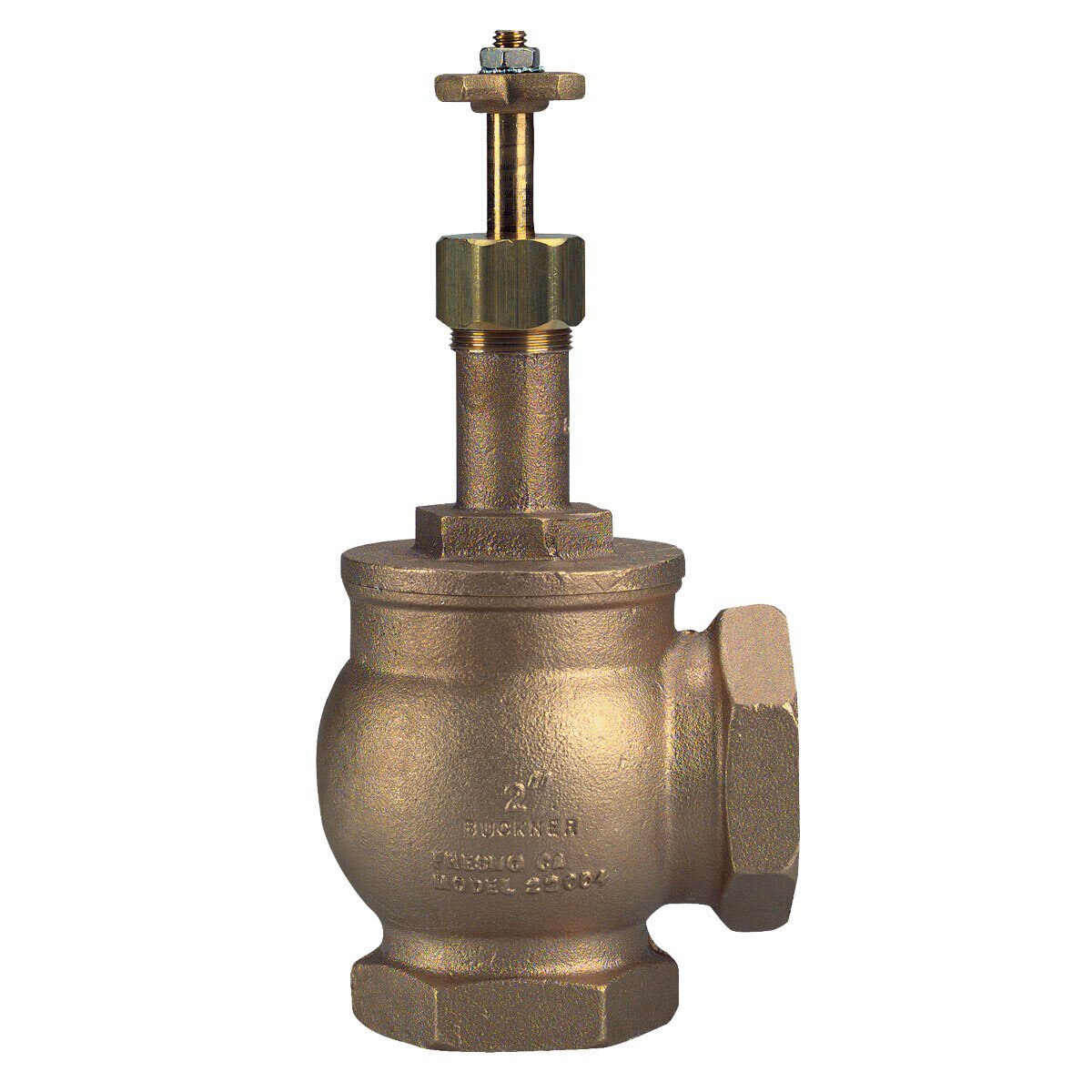 Buckner Angle Valve Brass 2 in. FIPT