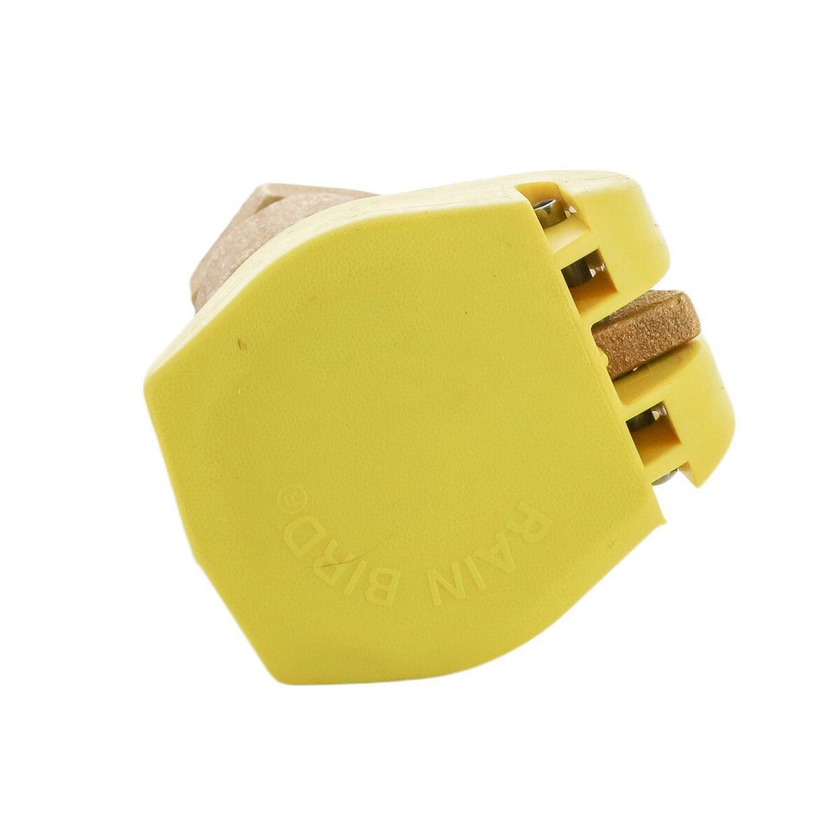 Rain Bird Quick Coupling Valve 1 in. FIPT Inlet 1 pc. Body with Yellow Rubber Cover