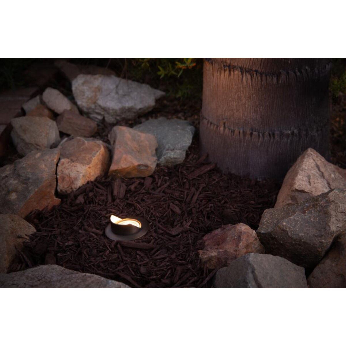 FX CORA CN 51 In Grade Light Antique Bronze No Lamp Cowling 26 ft. Lead