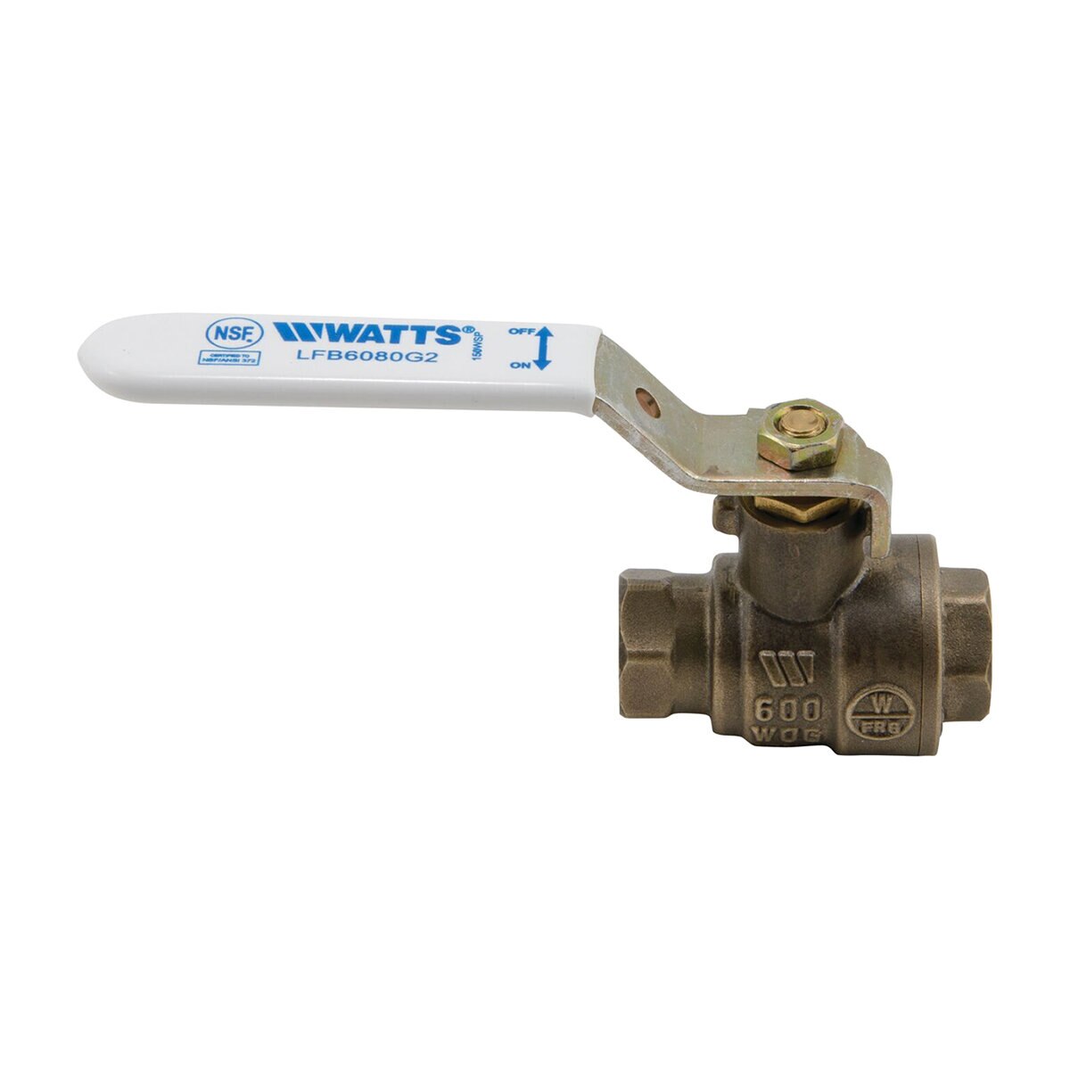 WATTS  0450106  1.5 BALL VALVE 2PC FP LF LFB6080G2