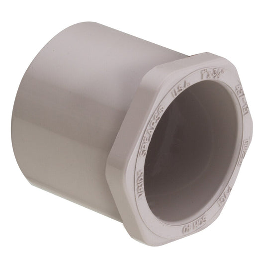 437-167UV Sch 40 UV Resistant PVC Reducer Bushing Flush Style 1-1/4 in. x 3/4 in. Spigot x Socket | Spears
