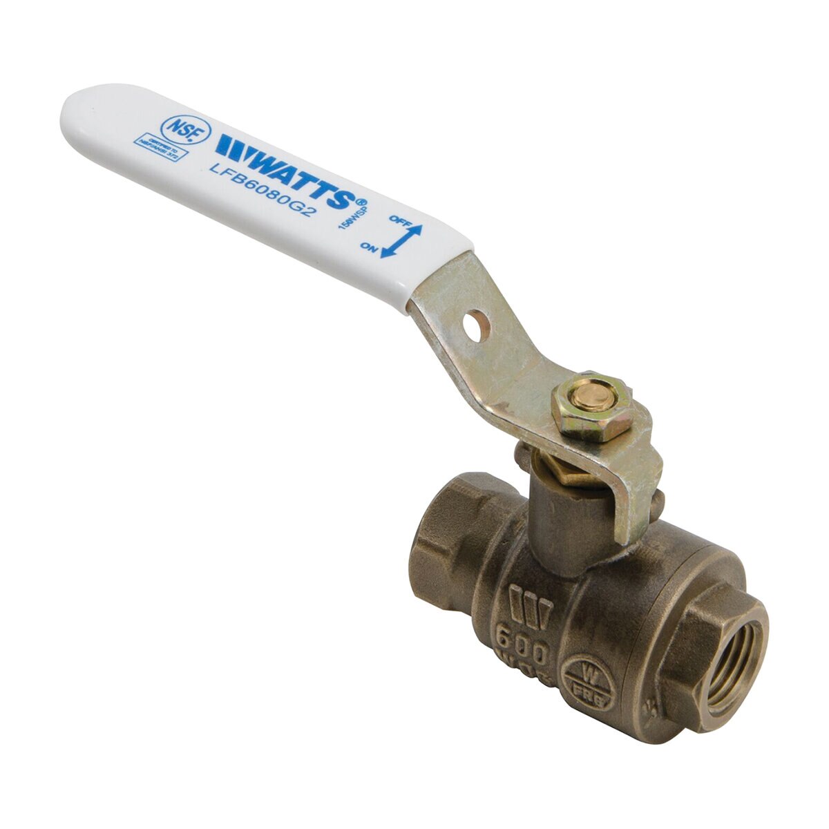 WATTS  0450106  1.5 BALL VALVE 2PC FP LF LFB6080G2