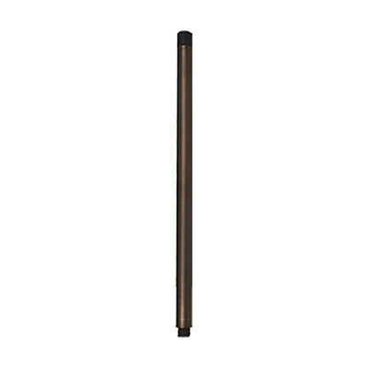 Dauer Solid Brass 18" Path Light Stem with Stake for Enhanced Outdoor Lighting Solutions - Brass Finish, 5 ft. Wire Length, 18 AWG Wire Size