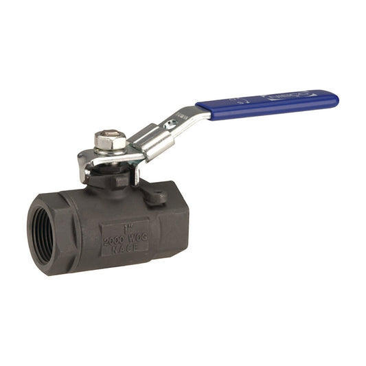 Nibco Standard Port Ball Valve Stainless Steel 2 in. Fipt w/ Locking Lever Handle
