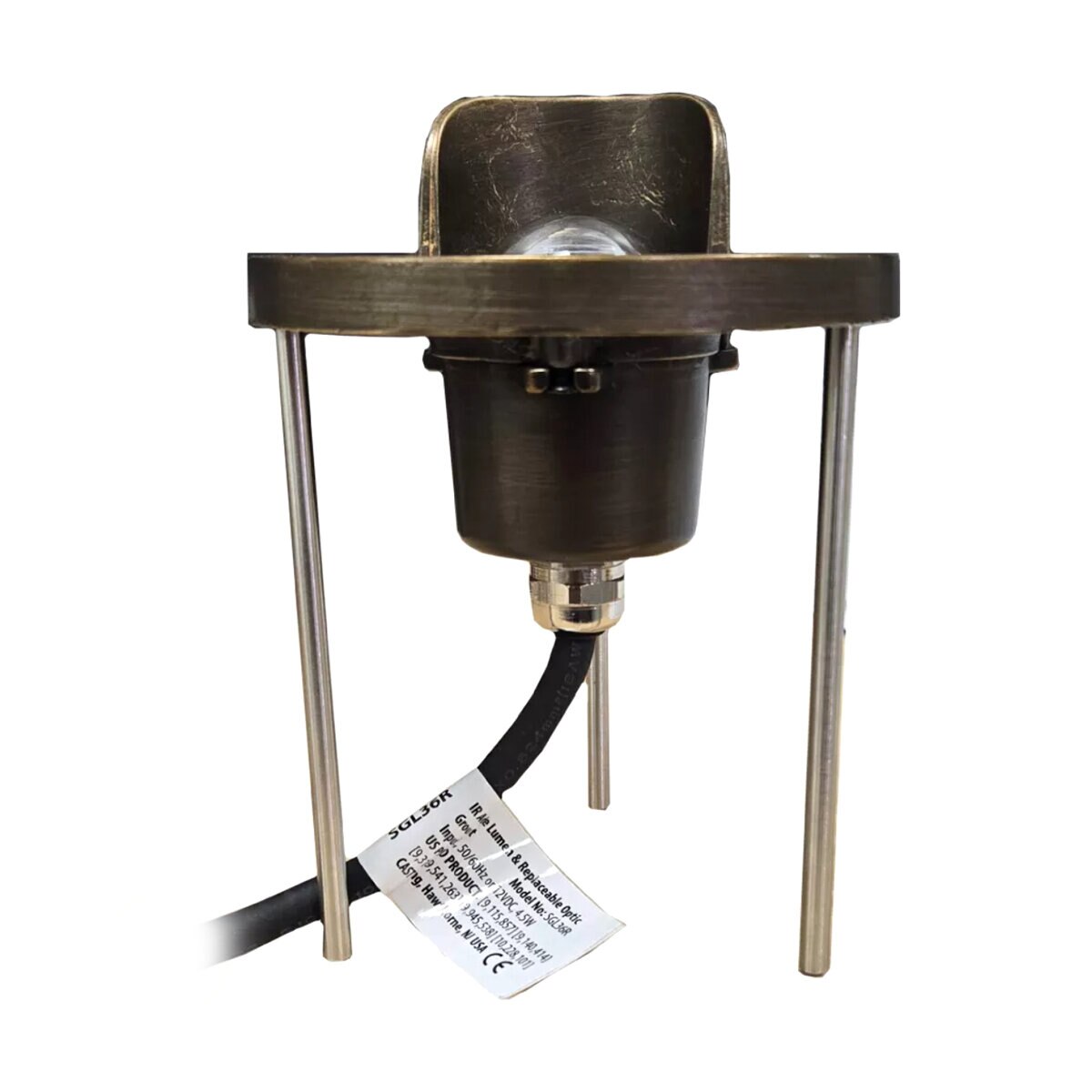 SGL36R-SOURCE IR Remote Multi Lumen Ground Light with Field Replaceable Beam Spread Optics