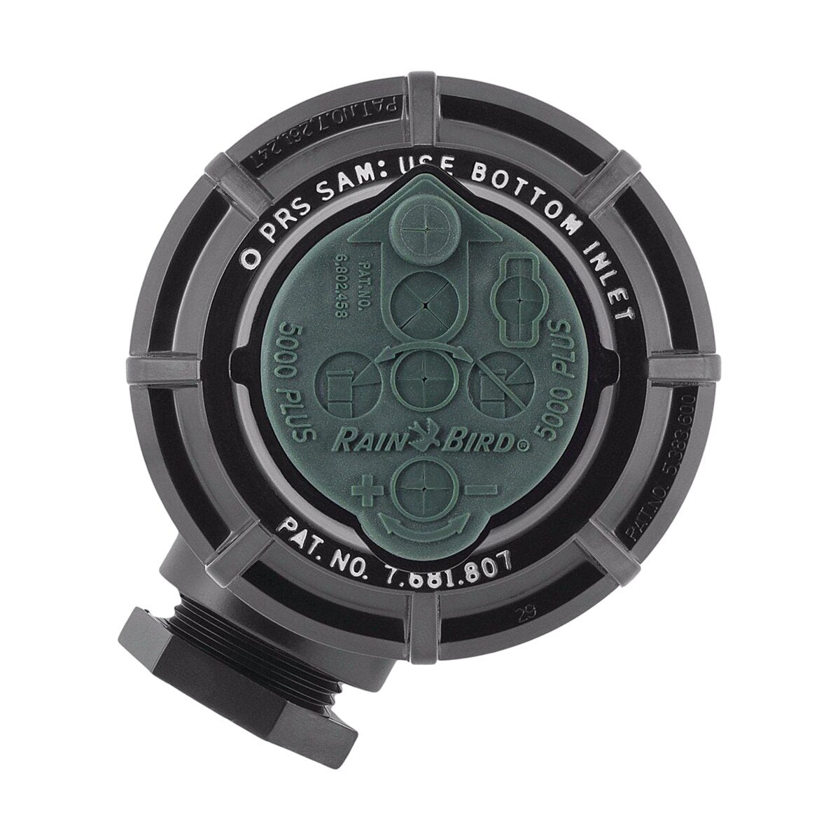 Rain Bird 5012 Plus Rotor Non-Potable Part-Circle 12 in. Riser w/ SAM Check Valve & PRS Pressure Regulator | 5012+PCSAMRNP