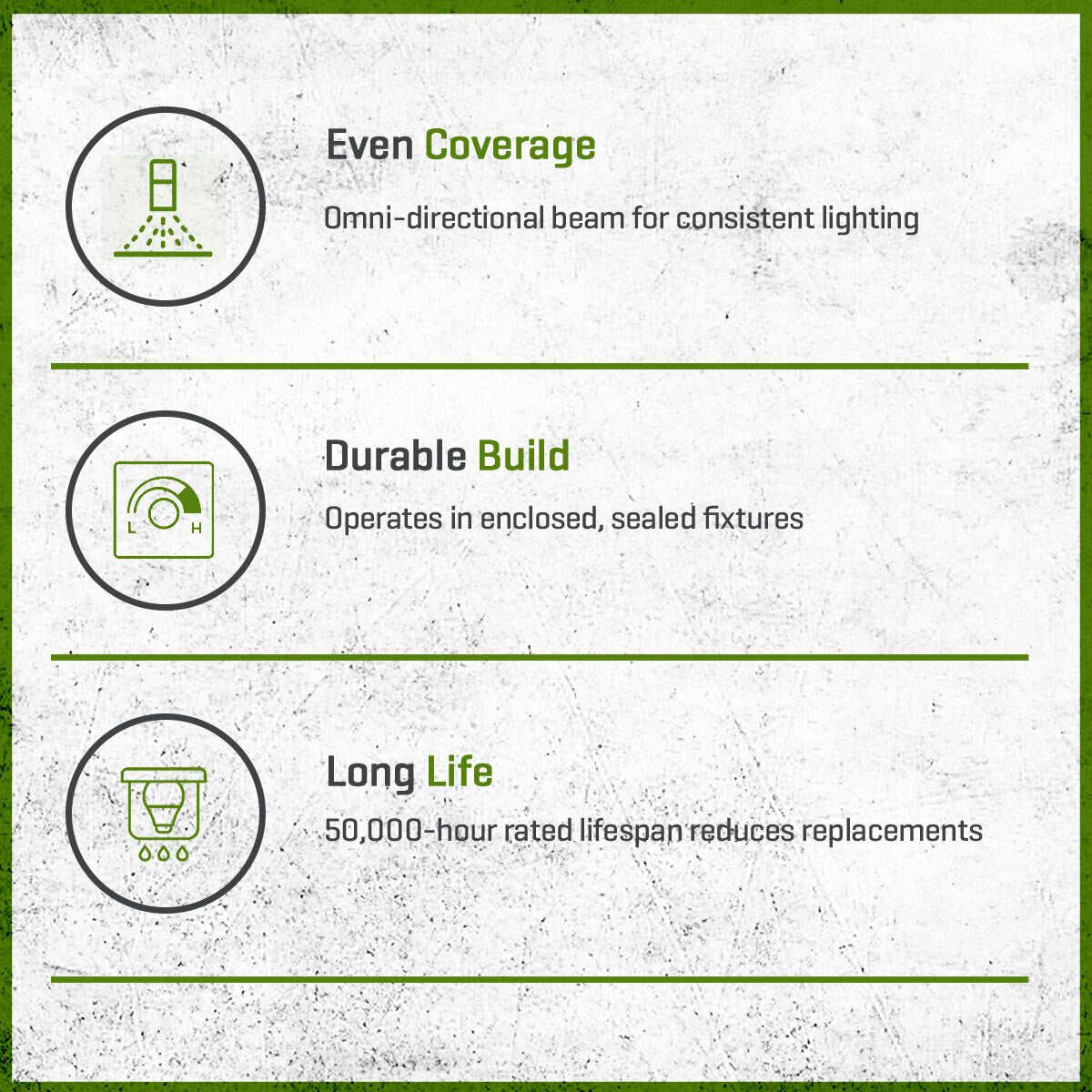 FLEX GOLD LED, 3 WATT, T3 3000K