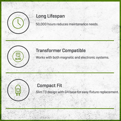 FLEX GOLD LED, 4 WATT, T3 3000K