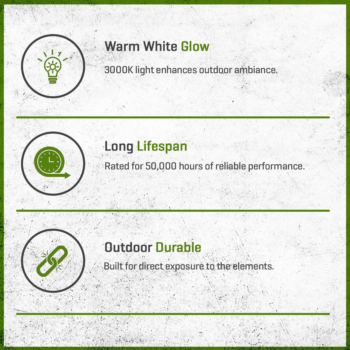 FLEX GOLD LED, 6 WATT, PAR36, FLOOD, 3000K