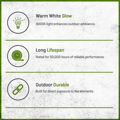 FLEX GOLD LED, 6 WATT, PAR36, FLOOD, 3000K