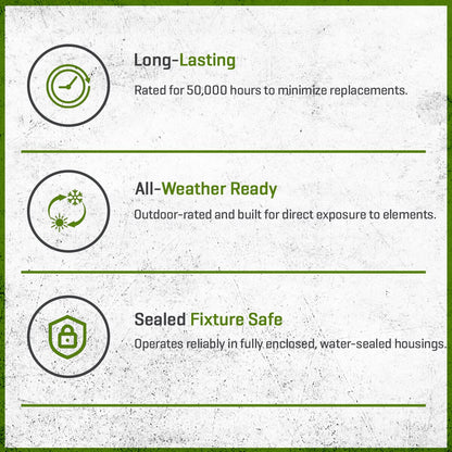 FLEX GOLD LED, 6 WATT, PAR36, FLOOD, 2700K