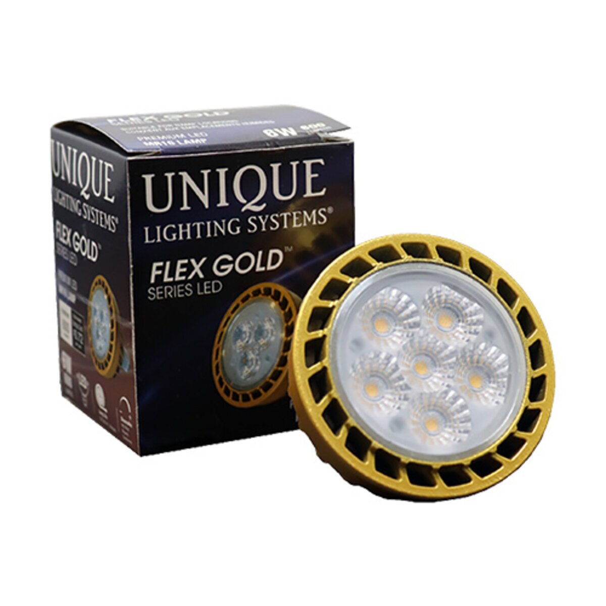FLEX GOLD LED, 3 WATT, MR16, FLOOD, 2700K