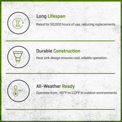 FLEX GOLD LED, 6 WATT, MR16, WIDE FLOOD, 2700K