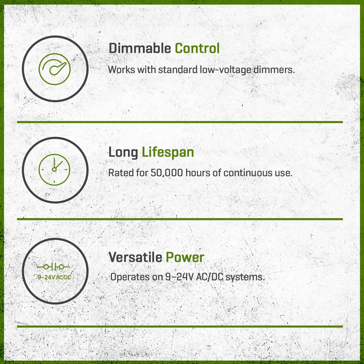 FLEX GOLD LED, 2 WATT, MR16, SPOT, 2700K