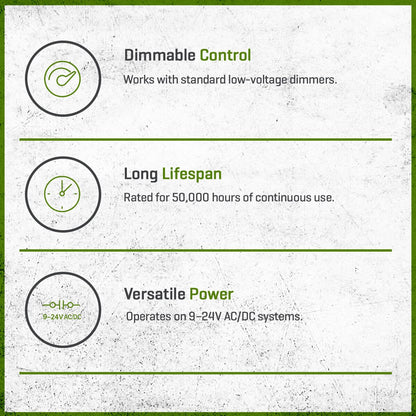 FLEX GOLD LED, 2 WATT, MR16, SPOT, 2700K