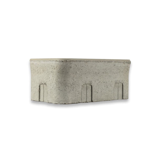 Christy B16 Utility Box Rectangle 22-1/4 in. x 11-3/4 in. x 12 in. Concrete