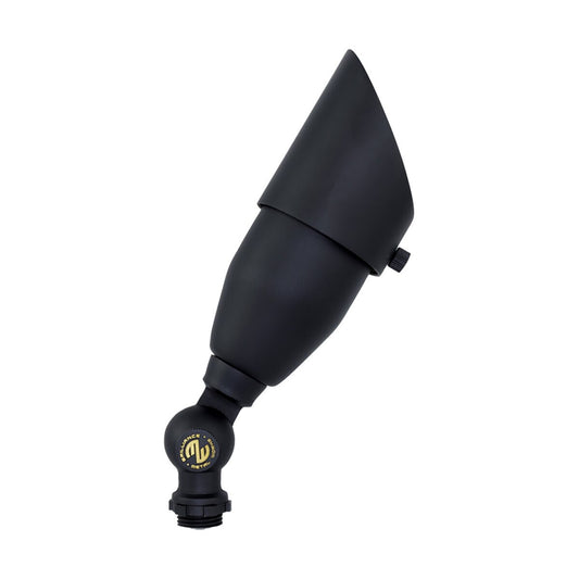 Brilliance-BD-DL-ECO-MR16-BK-3000- Metal Works Black Diamond Bullet Light Blackened