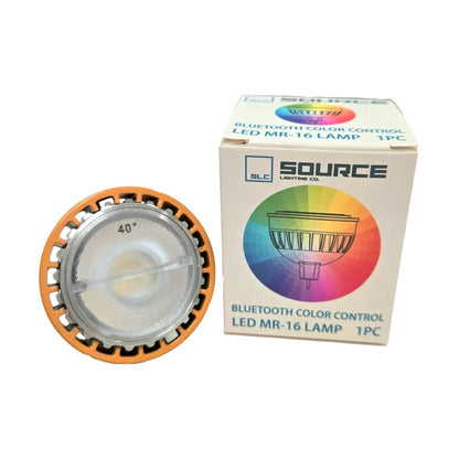 SLMR165WBT  CAST Lighting MR16 Color Control Halogen Lamp 20W Equivalent 40 Degree Beam Angle 30,000 Hour Life