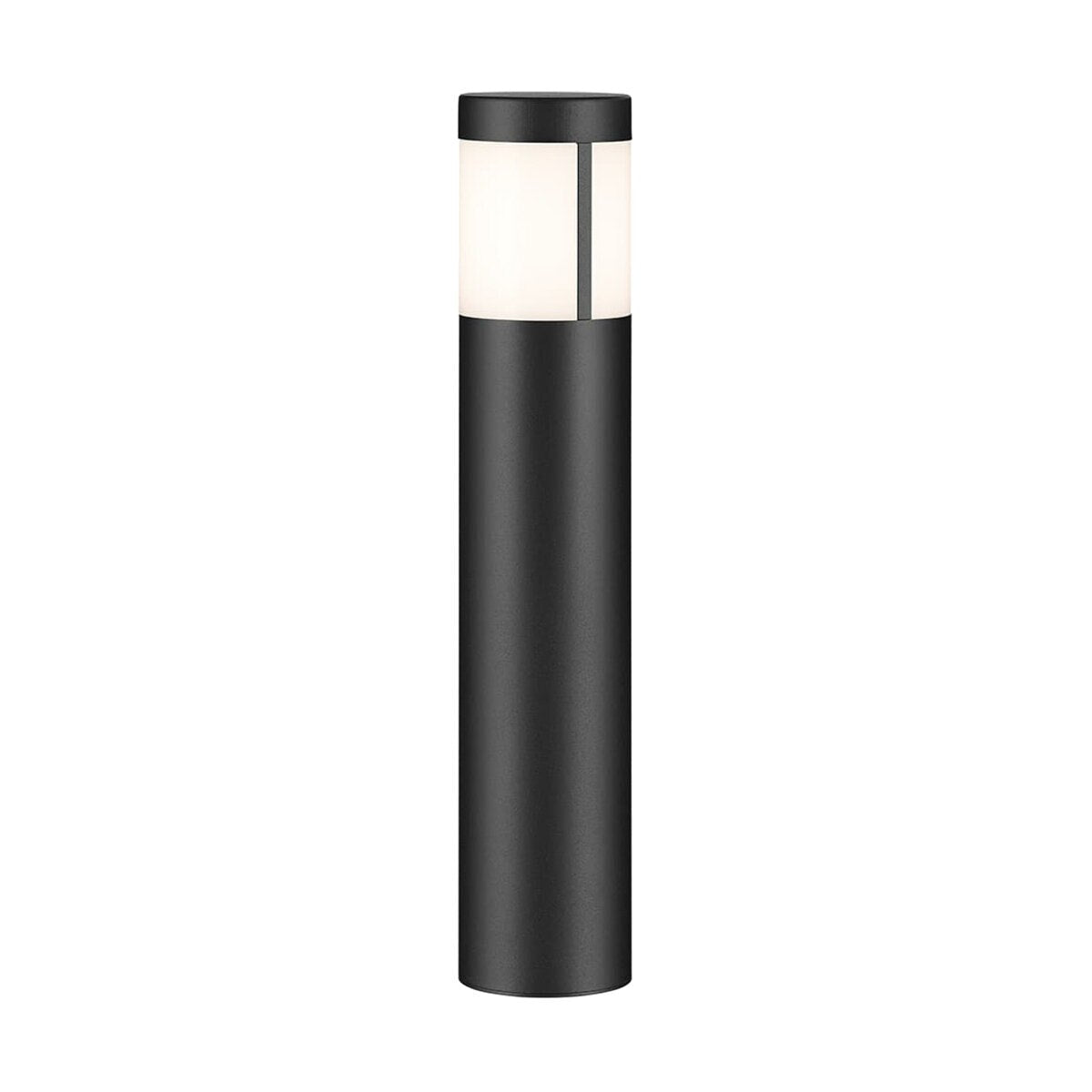 16264BKT27-12 Volt 2700K LED 15.2" Round Bollards in Textured Black