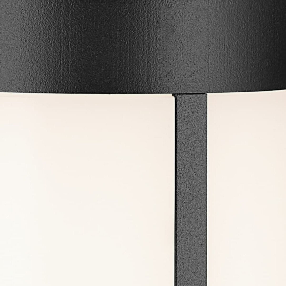 16264BKT27-12 Volt 2700K LED 15.2" Round Bollards in Textured Black