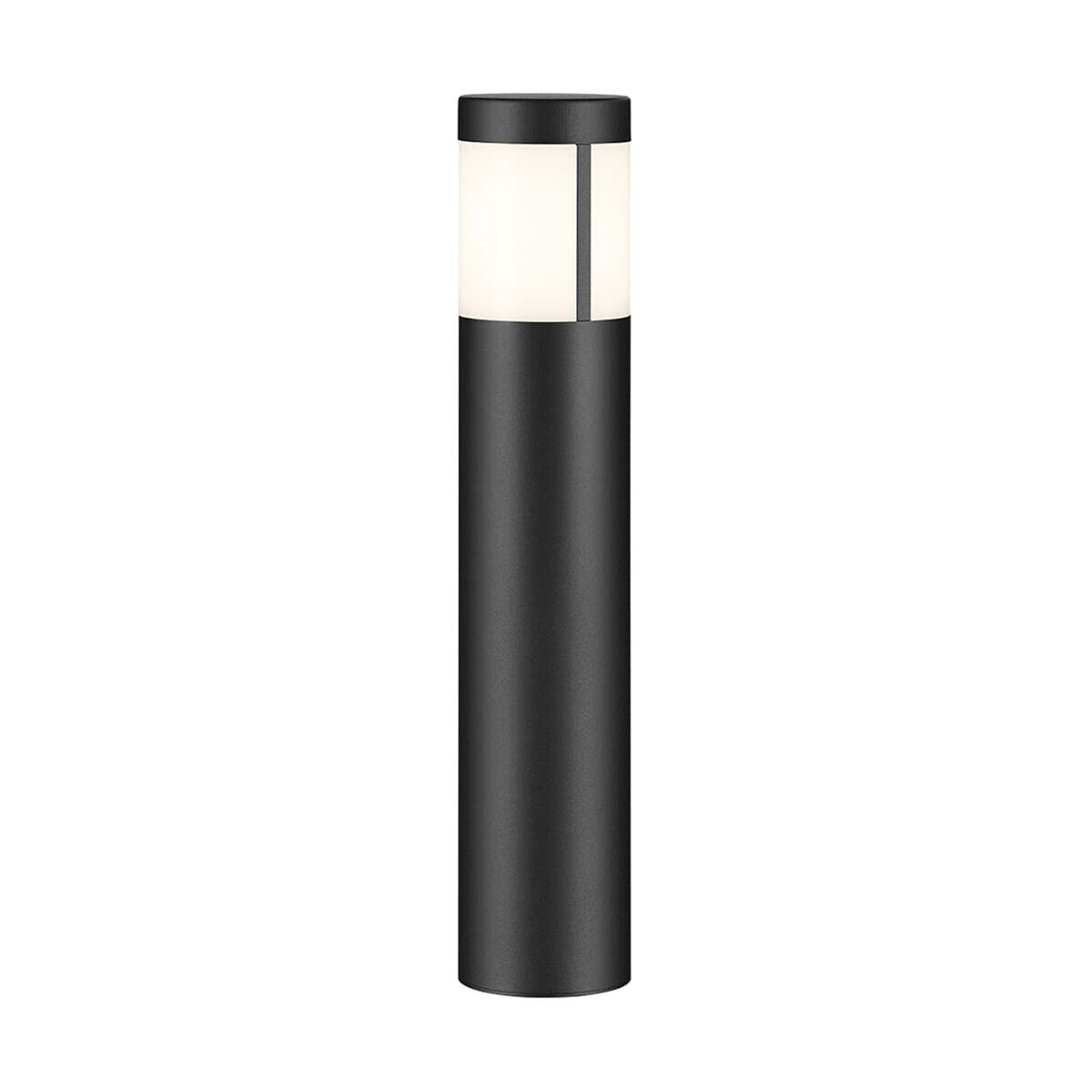 16264BKT30-12 Volt 3000K LED 15.2" Round Bollards in Textured Black