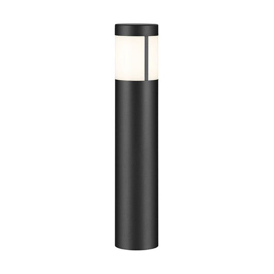 16264BKT30-12 Volt 3000K LED 15.2" Round Bollards in Textured Black