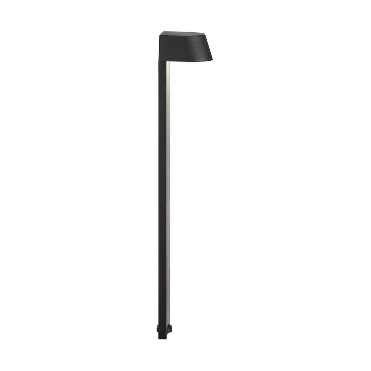 16262BKT30-12 Volt 3000K LED 23.6" Flared Top Path Light in Textured Black