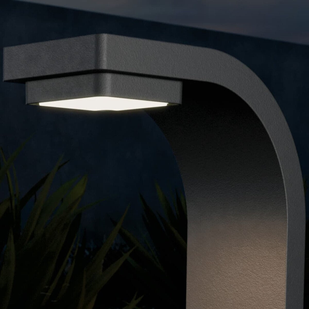 16260BKT30-12 Volt 3000K LED 22.5" Curved Path Light in Textured Black