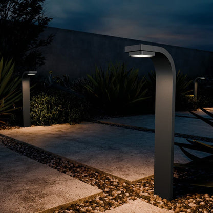 16260BKT30-12 Volt 3000K LED 22.5" Curved Path Light in Textured Black