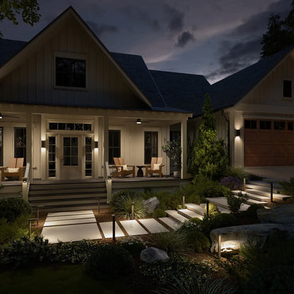 16261AZT30-12 Volt 3000K LED 22.5" Ninety Degree Path Light in Textured Architectural Bronze