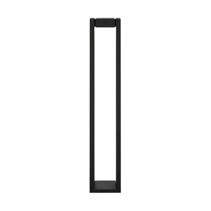 16263BKT30-12 Volt 3000K LED 25.4" Aimed Bollard in Textured Black