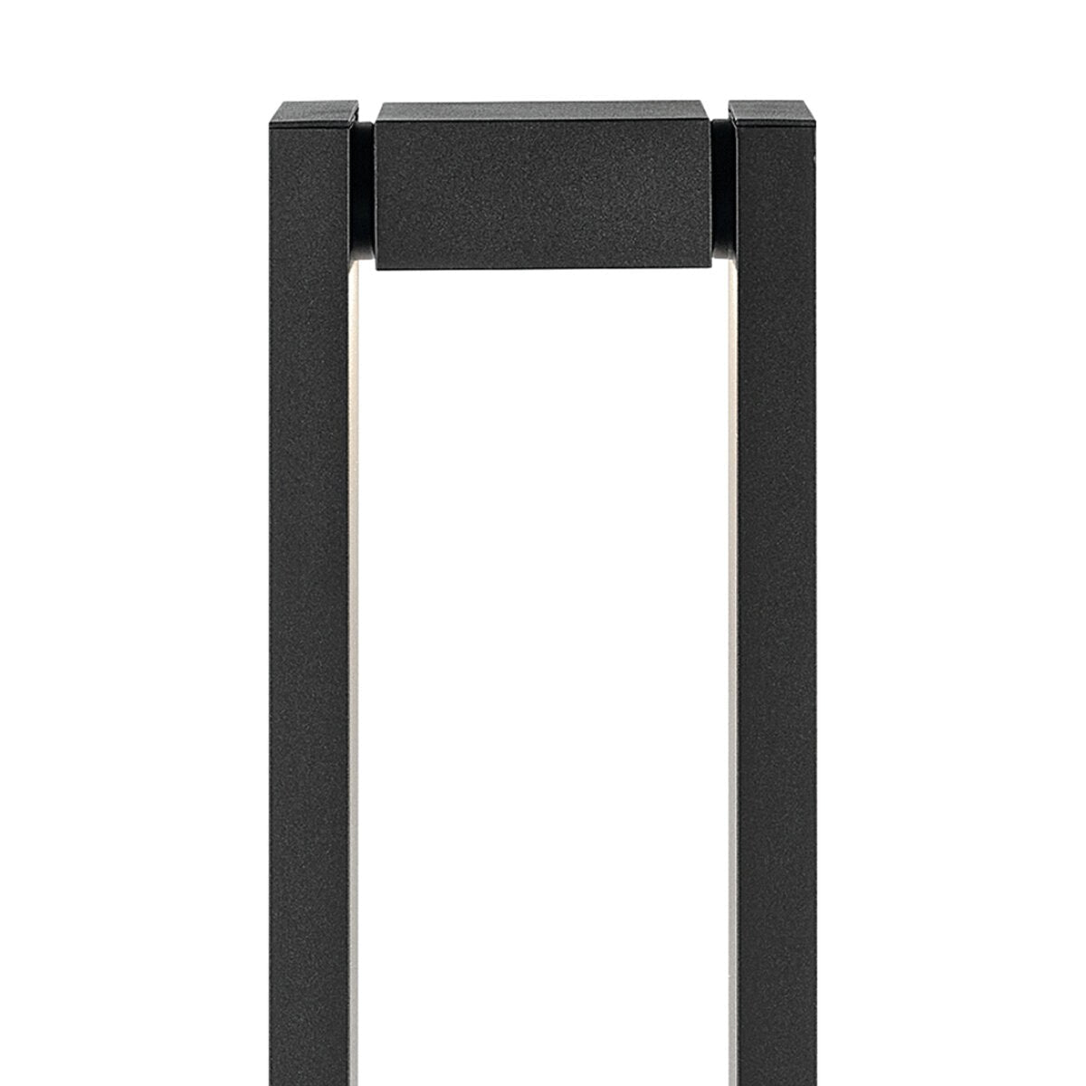 16263BKT30-12 Volt 3000K LED 25.4" Aimed Bollard in Textured Black