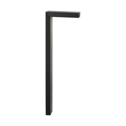 16261BKT30-12 Volt 3000K LED 22.5" Ninety Degree Path Light in Textured Black
