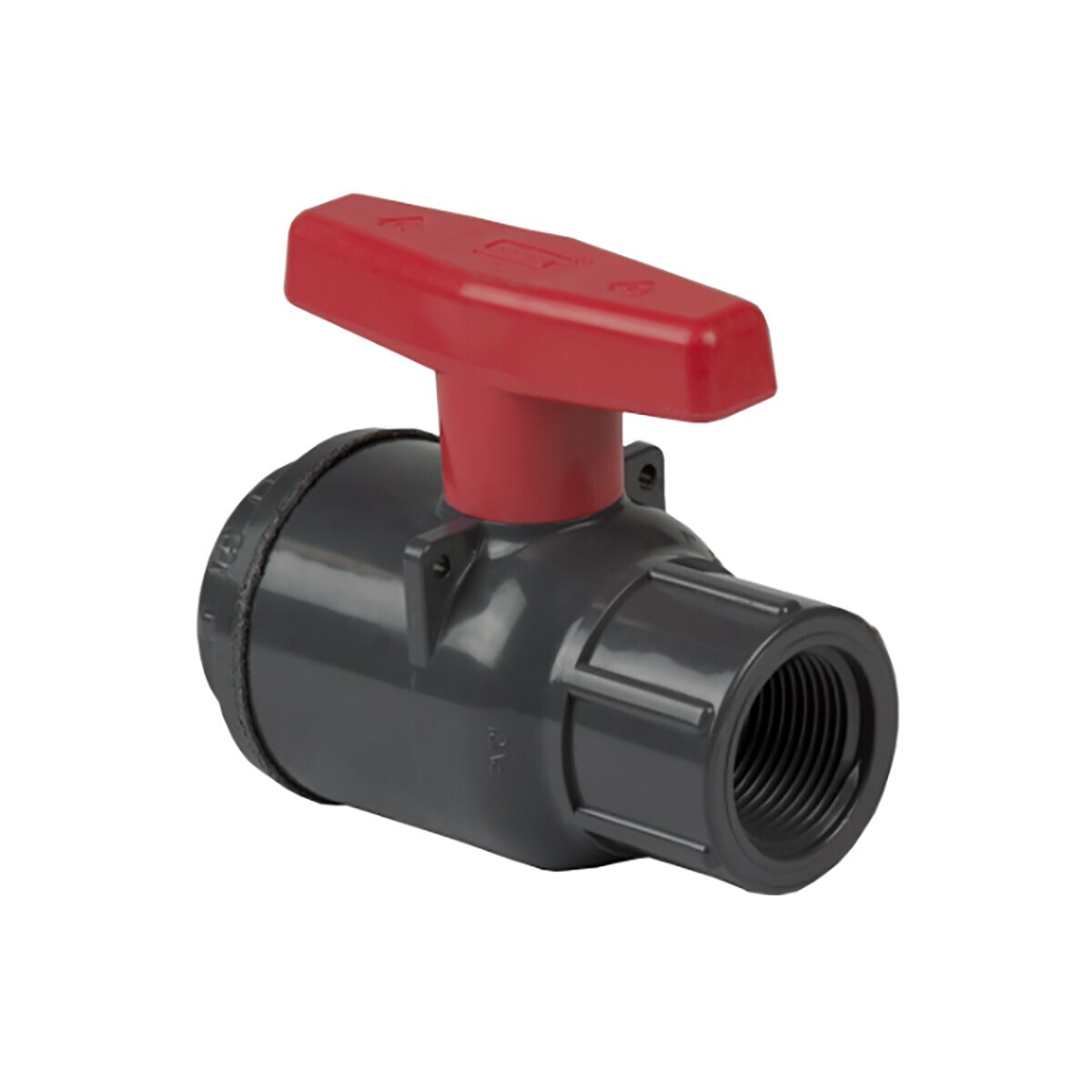 Spears Compact PVC Ball Valve 3/4 in. Socket w/ FKM O-Ring