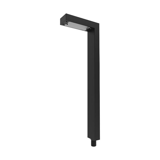 BD-MPLG4WAFER-BK-3000-Black Diamond Modern Path Light L Shape 3000K