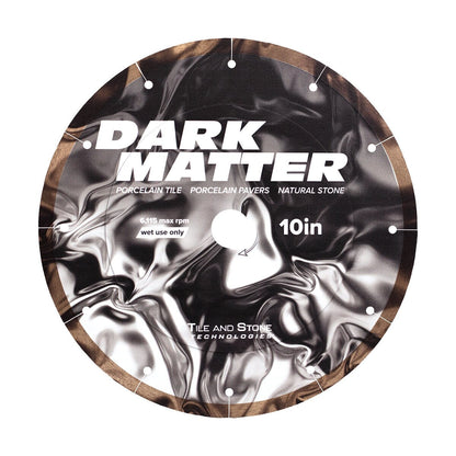 Tile and Stone Technologies 4-1/2 in. Wet-Cut Dark Matter Solid Rim Blade
