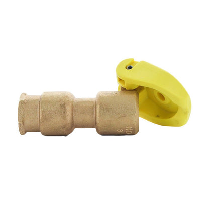 Rain Bird Quick Coupling Valve 3/4 in. FIPT Inlet 1 pc. Body with Yellow Rubber Cover